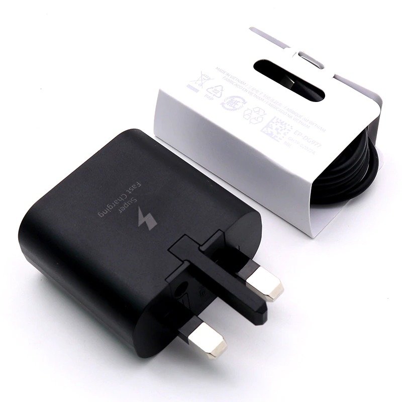 Original Samsung 25W PD Fast Wall Charger With USB Type-C to C Cable - Image 11