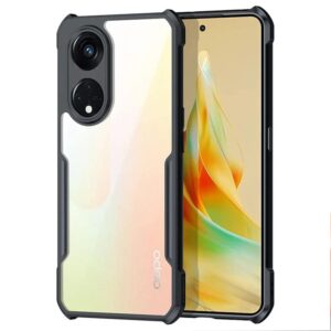 Xundd Beatle Series Shockproof Airbag Camera And Screen Protection Anti-Fingerprint Transparent Back Cover For Oppo Reno 8T 5G