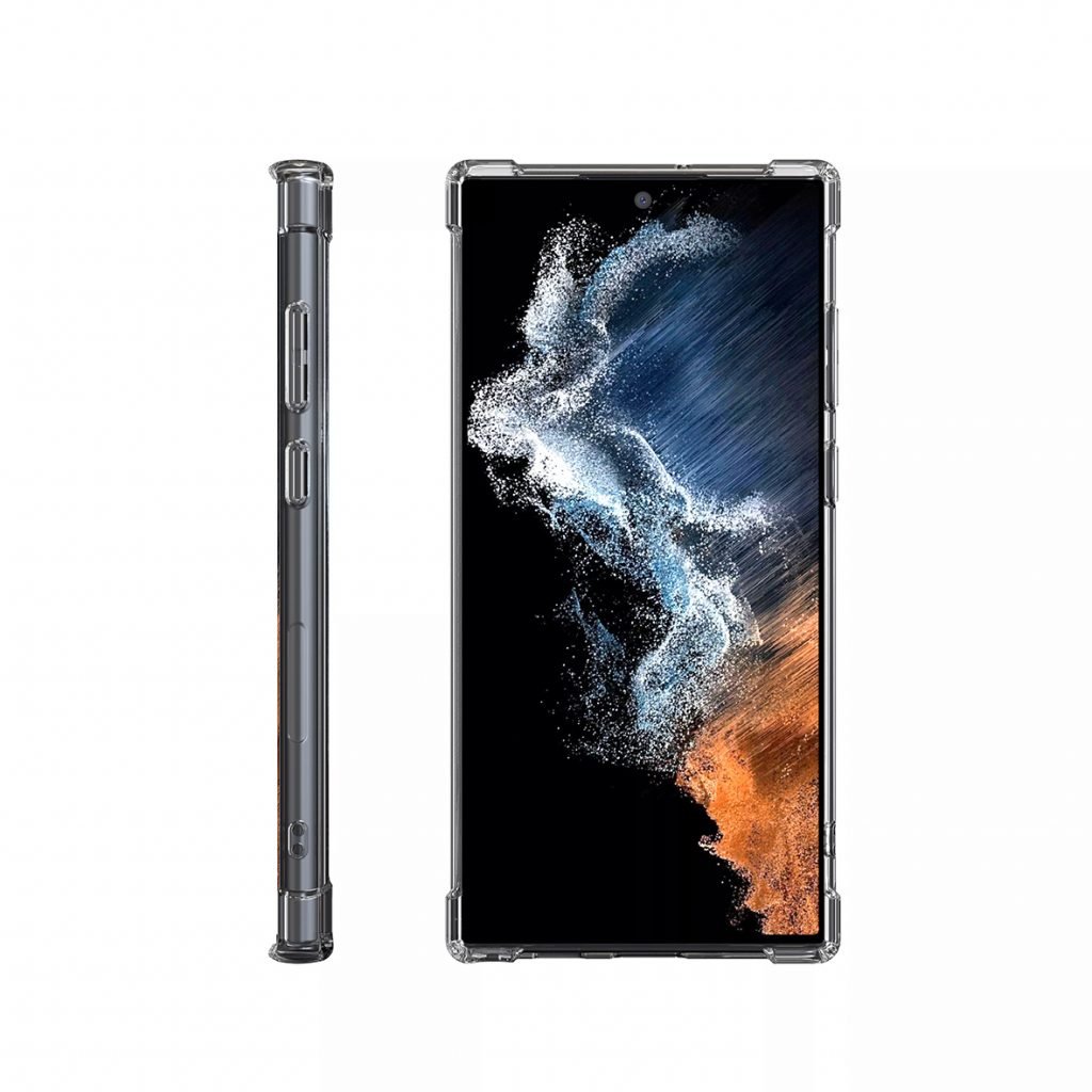 Attuchbo Antiburst Crystal Clear Hardcase For Samsung Galaxy S22 Ultra - Image 12