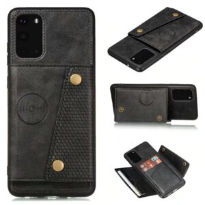 Samsung Galaxy A51 Leather Stand Case +3D Tempered Glass Protector
