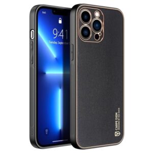 iPhone 13 Pro Max Dux Ducis Yolo Leather Electroplated Case