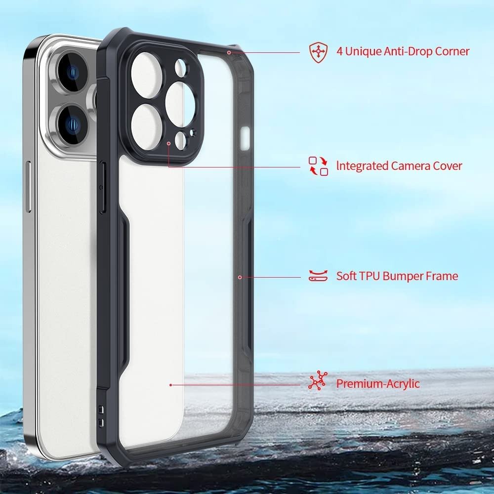Xundd Shockproof Bumper Transparent Case For iPhone X Series - Image 10