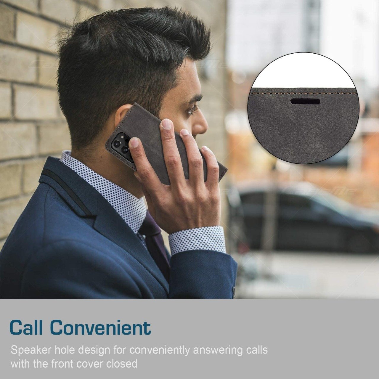 CaseMe leather Flip Case for Samsung Galaxy Note 20 Ultra - Image 9