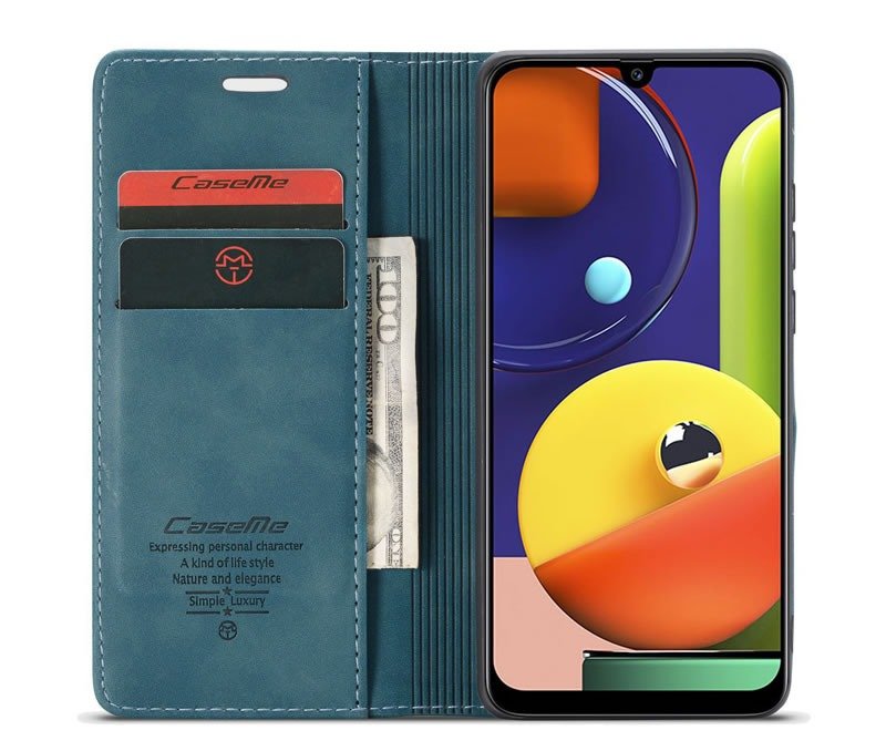 CaseMe leather Flip Case for A30s/A50/A50s - Image 3