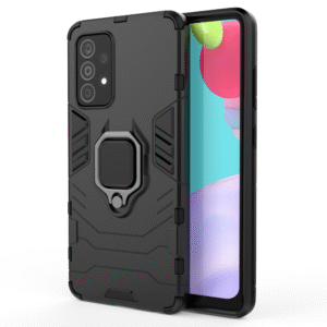 Black Panther Shockproof Armor Ring Case for Samsung Galaxy A13