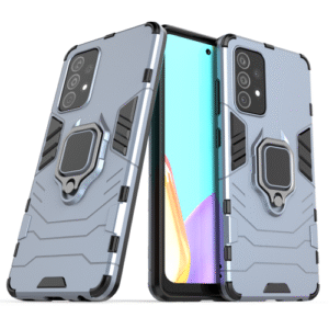 Black Panther Shockproof Armor Ring Case for Samsung Galaxy A53