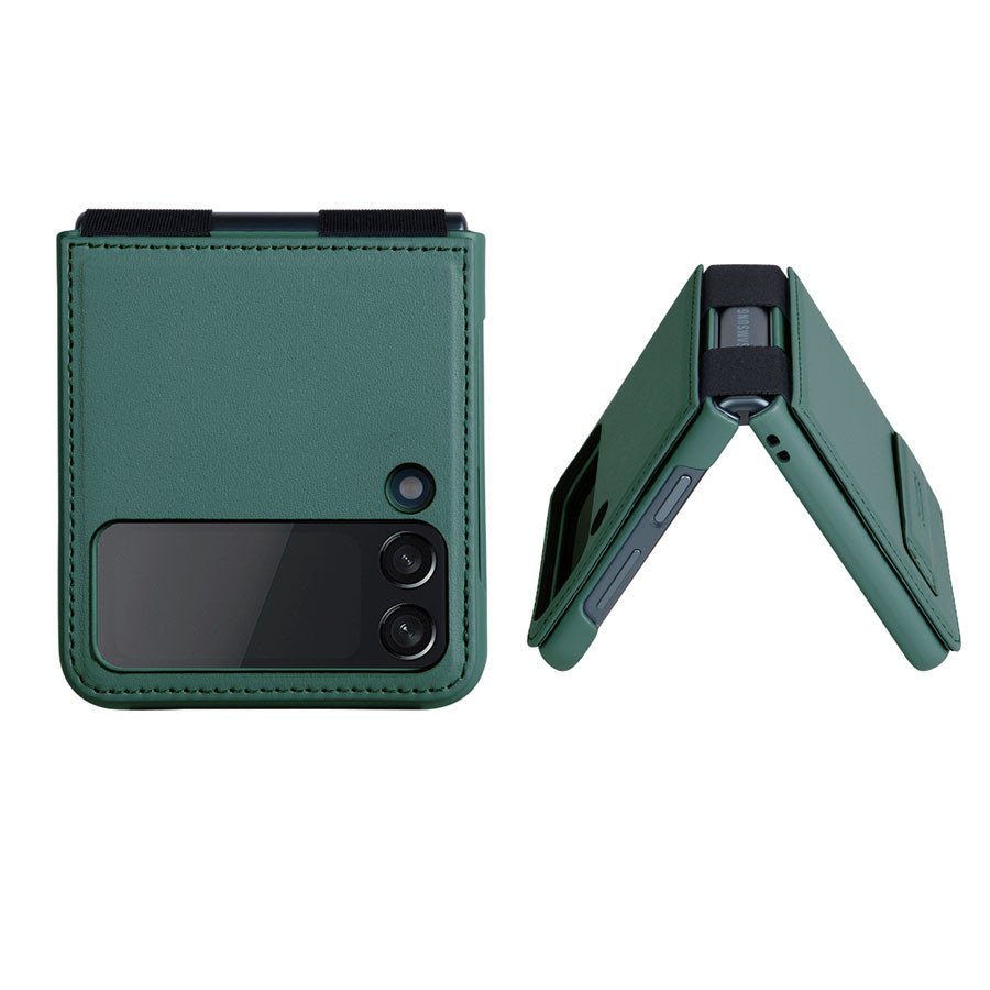 Nillkin Qin Vegan leather case for Samsung Galaxy Z Flip 3/4 5G - Image 24